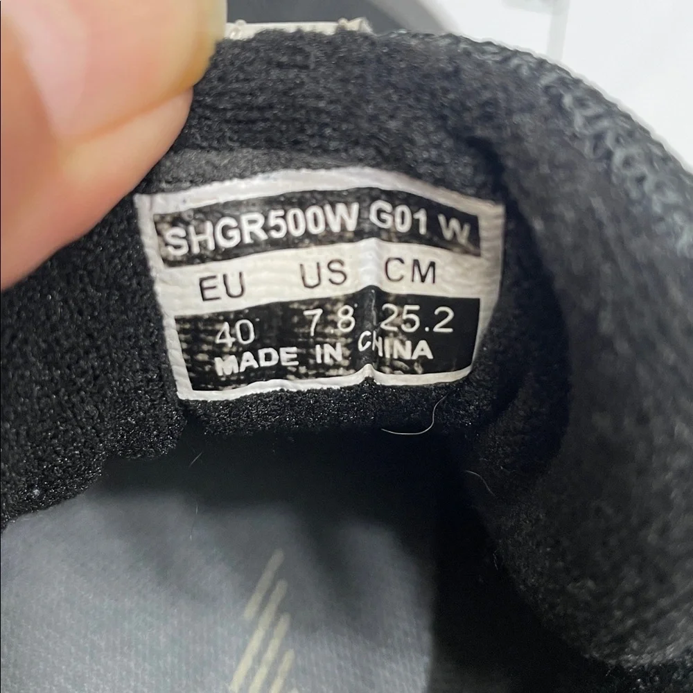 Shimano Black and Gray womens Sneakers